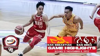 NCAA Season 98 | Game Highlights: San Beda vs SSC-R | Men's Basketball Tournament Round 2