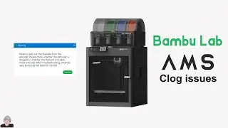 Руководство по устранению засора AMS от Bambu lab, проблема с извлечением нити из экструдера