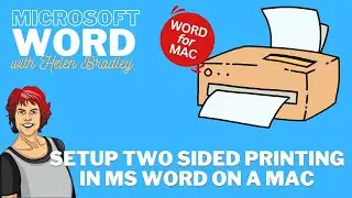 Word для Mac: простая двусторонняя печать страниц