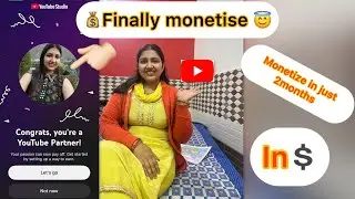 Finally monotize in just two month😇#vlog #by #manita #dalal 