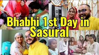 Bhaibhi First Day In Sasural | Kangana Chuthaai Rasam | Akbar Ahmad  #ahmadfamilyvlog