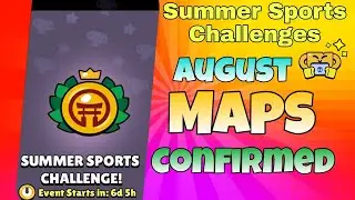 SUMMER SPORTS MAPS INFO! 9 WINS CHALLENGS ! MAPS CONFIRMED BRAWL STARS