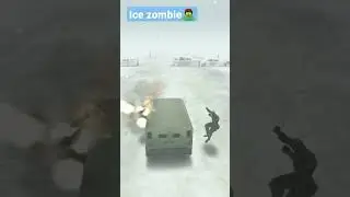 ice     zombie in fire gas machine 👍