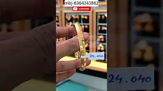 Pure gold amazing kada bangle for men #gold #shorts #bangles #kada #viralvideo