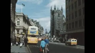 Newcastle upon Tyne 1974 archive footage