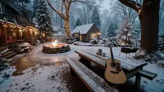 Deep Chill Acoustic Jazz Guitar for Study & Winter Focus | January Playlist