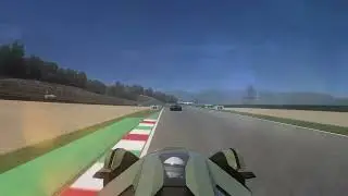 Ferrari F1 2025 vs Lamborghini Lambo V12 Vision Gran Turismo at Mugello | ONBOARD