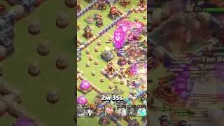Ultimate Broom witch 3 star ✨  TH16 strategy 🏆 #coc #clashofclans #supercell #mobilegaming #th16