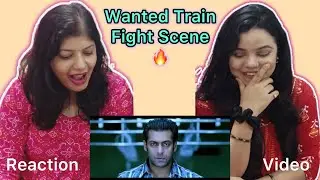 Wanted Train Fight Scene Reaction | Salman Khan | Ayesha Takia | Vibe Check 
