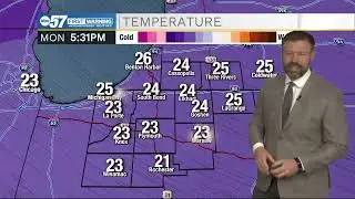 +40 Degree Temperature Drop in South Bend