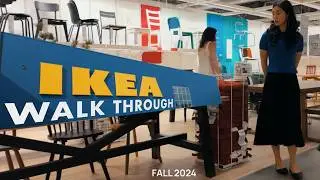 Busy Saturday afternoon at IKEA in Atlanta, Georgia - Walking Video - Ambient Sounds only - 4K