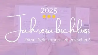 Jahresabschluss 2025 | diese Ziele konnte ich erreichen | Schuldenabbau mit der Umschlagmethode