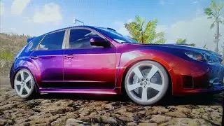 Forza Horizon 5 SUBARU WRX STI перекрасили поменяли диски