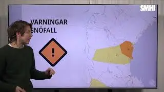 Vadervarningar 7 - 9 jan