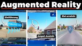 How does augmented reality work in a Mercedes?