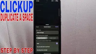 ✅  How To Duplicate A Space On ClickUp 🔴