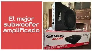 El mejor subwoofer amplificado