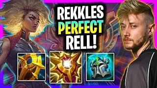 REKKLES PERFECT GAME WITH RELL! | LR Rekkles Plays Rell Support vs Nautilus!  Season 2025