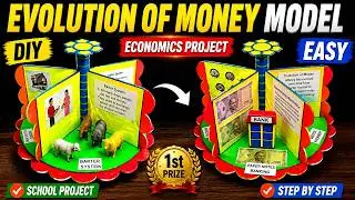 evolution of money model making - diy - finance - economics project | howtofunda
