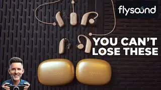 OTC Hearing Aids that are Hard to Lose: Flysound H9, H8 #flysound  #hearingaids #hearingloss #otc