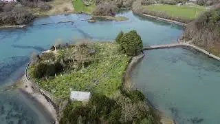 Church Island, Menai Straits, drone footage Dji mini 2 cinematic