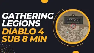 The Gathering Legions Diablo 4 in UNDER 8 minutes!