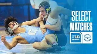 Select Matches: Columbia at Michigan | Big Ten Wrestling | 11/17/2024