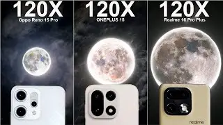 Realme 16 Pro Plus vs OnePlus 15 vs Oppo Reno 15 Pro Live Zoom Test Comparison 