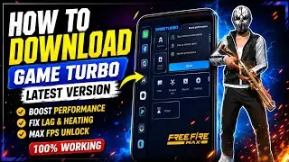 HOW TO DOWNLOAD GAME TURBO 🔥 No Lag + 90 FPS Unlock || Latest Versions🤯 Full Tutorial In Free Fire !