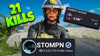 STOMPN Drops 21 Kills on Mingo Ricci & Ioah...Is He The GOAT - Rainbow Six Siege