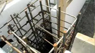 Fox Blocks Grade Beam and Pilasters how to with Insulated Concrete Forms