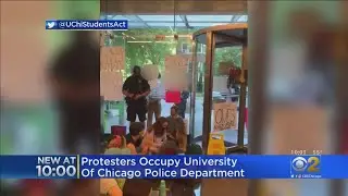 Protesters Occupy University of Chicago Police Department