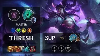 Thresh Support vs Zilean - EUW Master Patch 11.17