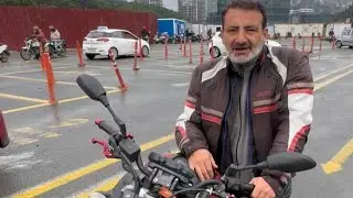 Motosiklet ehliyet sınavında A sınıfı ehliyet için Yamaha Mt07 teknik sorular ve motor tanıtımı