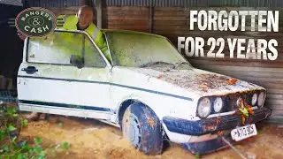 Challenging Rescue of a Forgotten Volkswagen Golf MK1 | Bangers & Cash