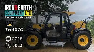 2015 CAT TH407C 7m Telehandler