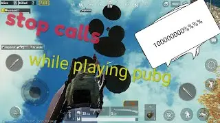 how to block calls while playing pubg mobile | hindi full tutorial🎮🎮🎮