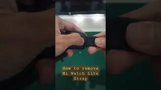 How to remove Mi Watch Lite Strap