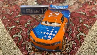 Disney Pixar Cars 3 Diecast Ryan Inside Laney (Blinkr Next Gen Number 12)