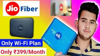 Jio Fiber ₹399 Plan Installation | Only Wi-Fi plan 30Mbps | Total Cost ? 2025 