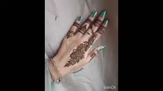 Aesthetic mehndi you should Try it........💯🎊✨️/Aesthetic craft