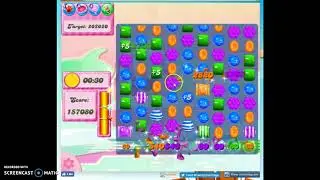 Candy Crush Level 252 Audio Talkthrough, 3 Stars 0 Boosters