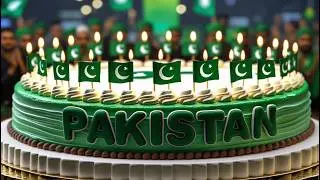 🇵🇰 Pakistan Zindabad Song | Independence Day Special Tarana | Big Cake Celebration 🎂