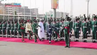2017 Armed Forces Remembrance Day: Buhari's march-past