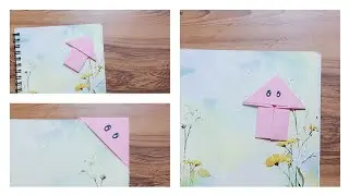 How to make arrow bookmark DIY origami bookmark #diy #craft