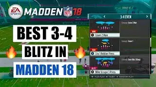 Лучший блиц 3-4 в Madden 18 | Madden 18 Nano Blitz