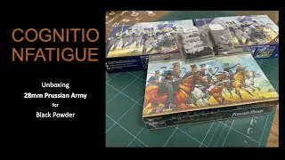 Unboxing 28mm Prussian army