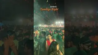 Lucknow Dandiya Night 💃🕺 #dandiyanights #dandiyanight #dandiya #shorts #ytshorts #viral