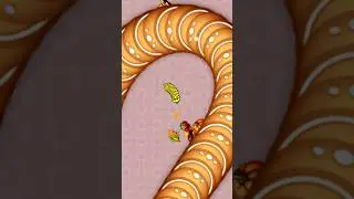 Worms zone io 🐍 #wormszone #shortsviral #shortsfeed