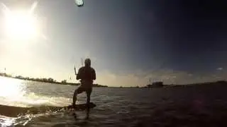 Dangle Pass Done FINALLY!!!! 1st Handle Pass Kitesurfing!!